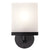 Visual Comfort Shield Round Sconce in Bronze