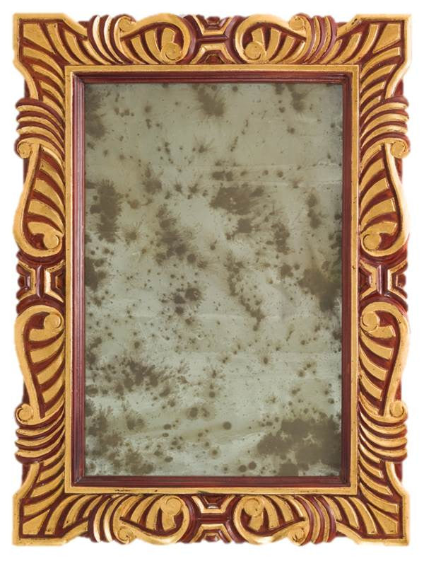 Petite Mirror 18th C. Gold & 18th C. Varnish