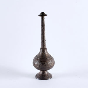 Metal Petinad Perfume Bottle from India