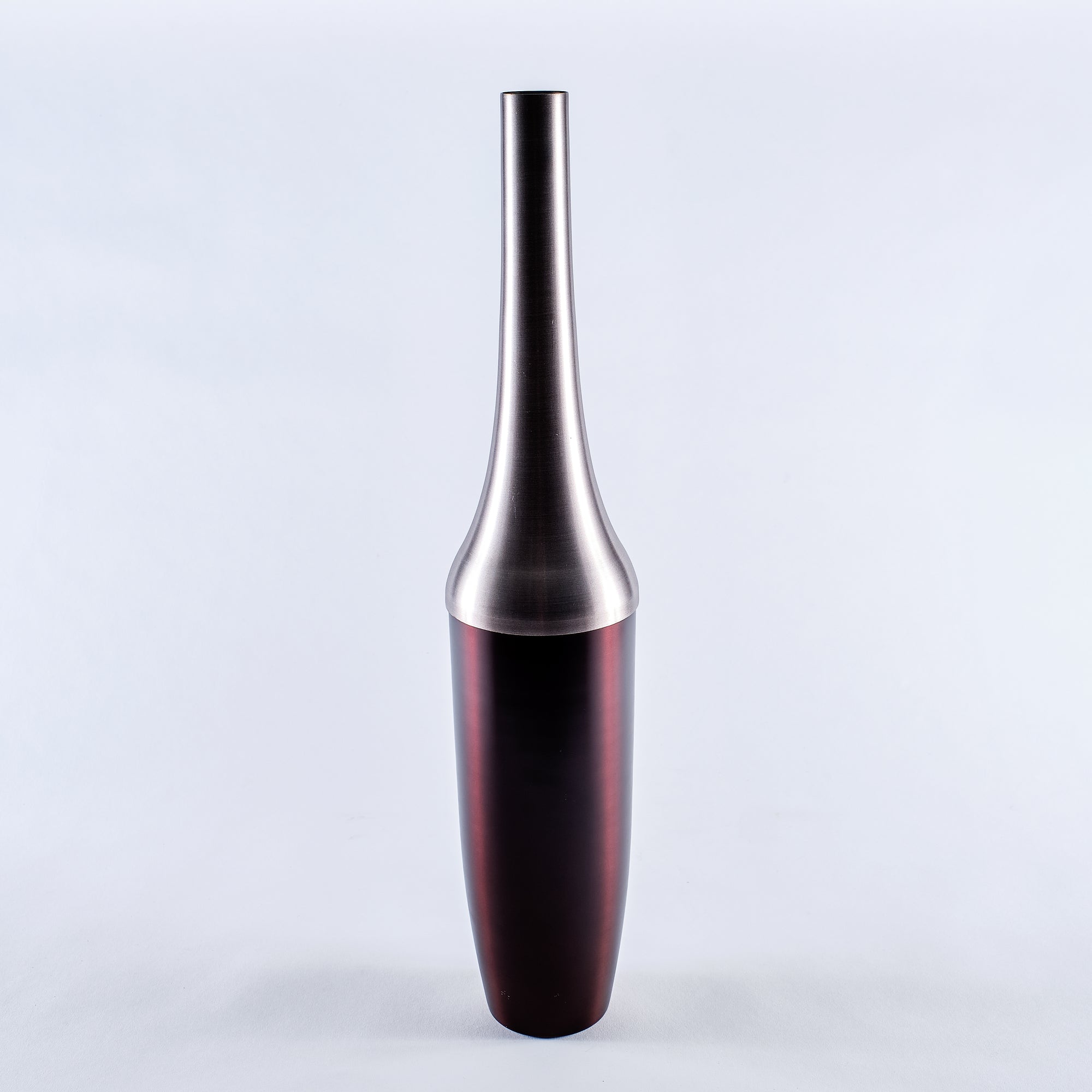 Babette Holland Spun Aluminum Metal Tall Vase